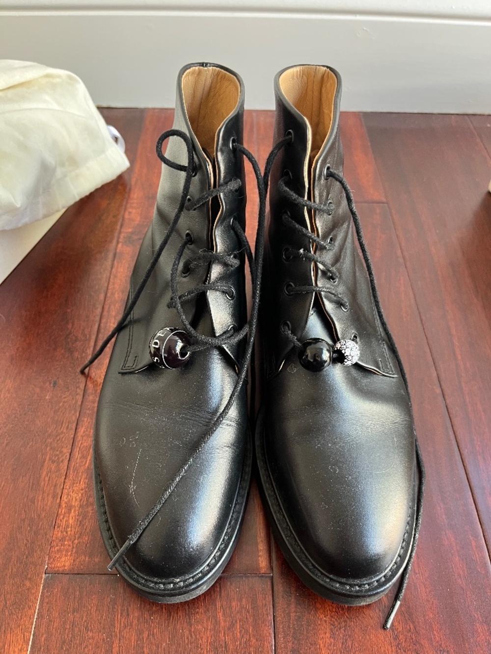 Dear Frances Park Boots Black Size 35.5 but fits 6